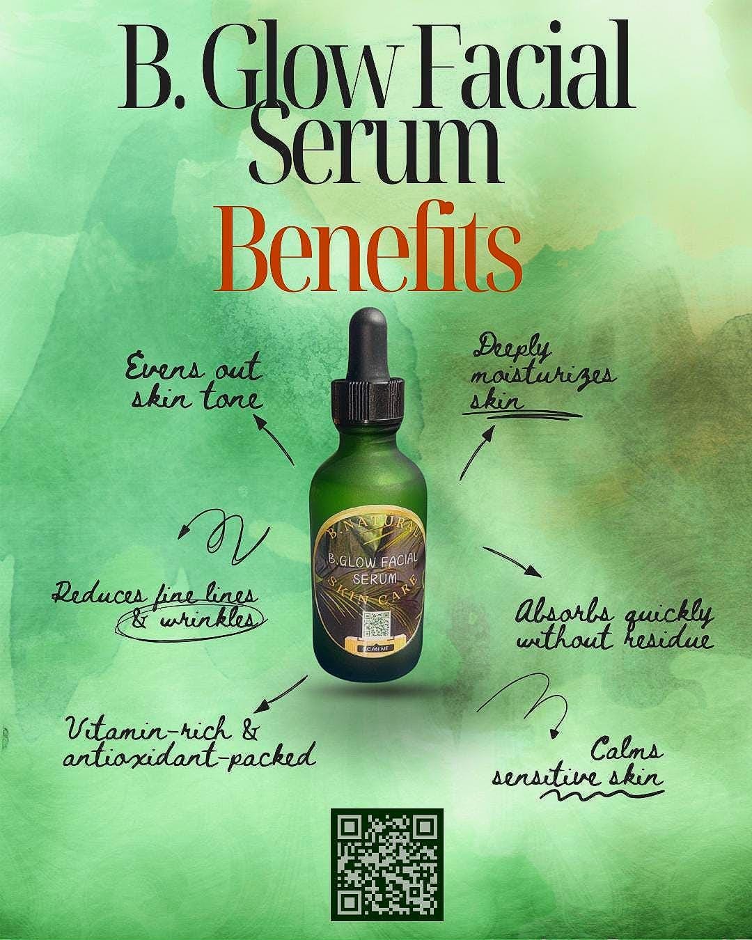 B. Glow Facial Serum